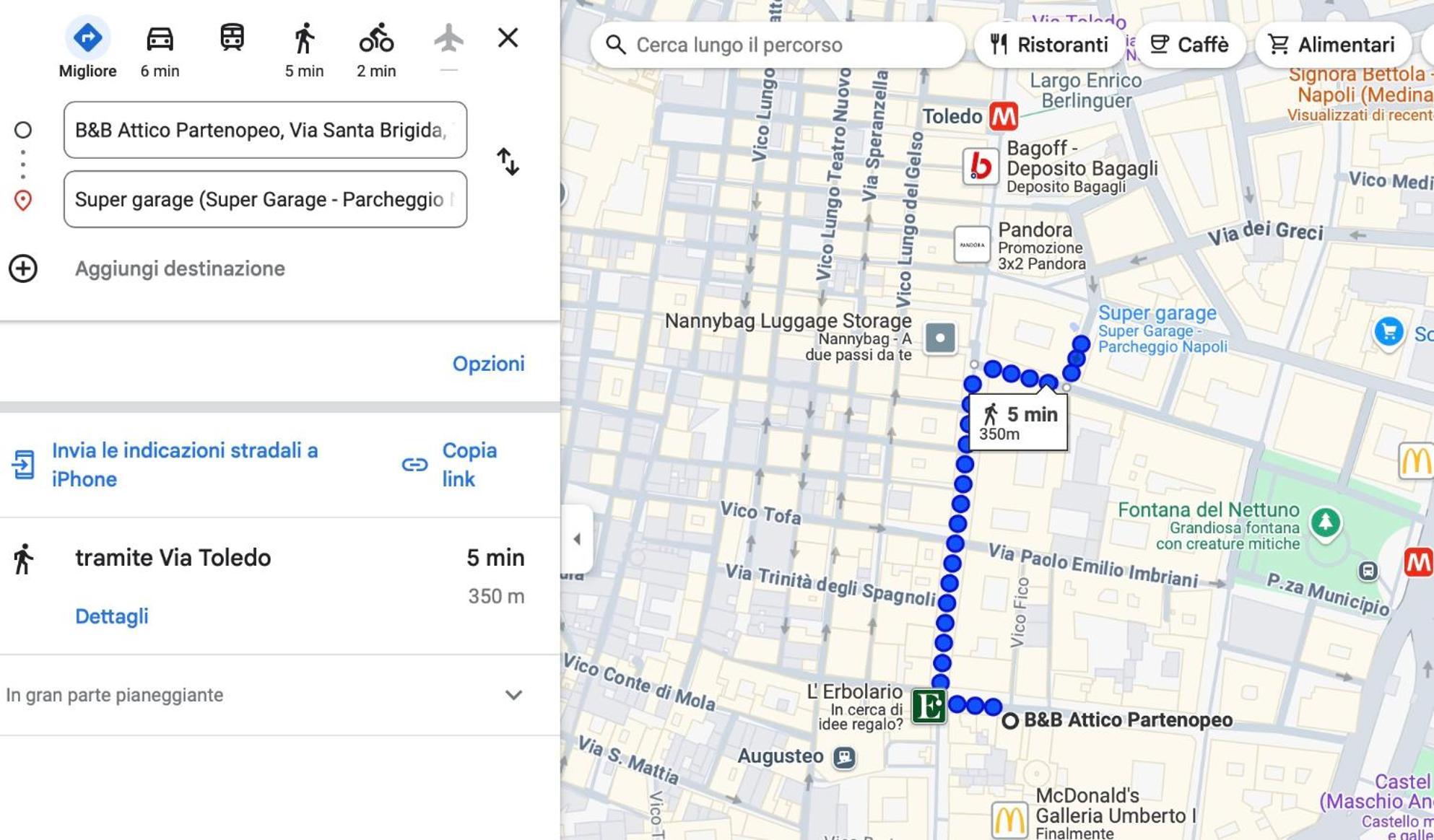 Attico Partenopeo Наполи Екстериор снимка